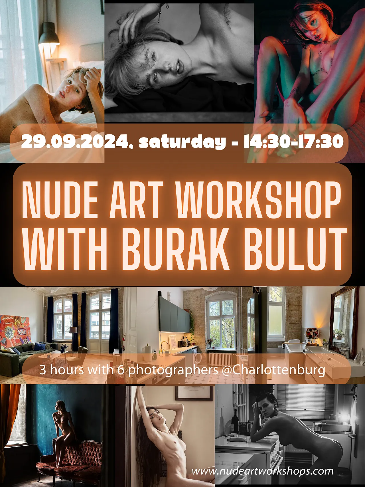 Çıplak Sanat Fotoğrafçılığı Atölyesi oturumu