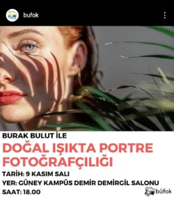 Nahaufnahme einer rothaarigen Frau mit Palmblattschatten und weichem natürlichem Licht, praktischer Fotografie-Workshop in Berlin.