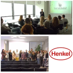 Moderation eines praktischen Fotografie-Workshops in Berlin mit einem Henkel-Team - Gruppenunterricht, Beamer-Folien und praktische Demos.
